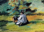 Paul Cezanne Ein Maler bei der Arbeit Sweden oil painting artist